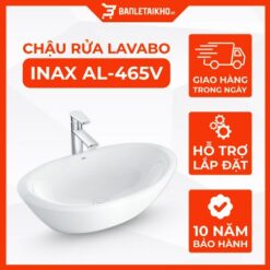Chậu Rửa Lavabo INAX AL-465V Aqua Ceramic Đặt Bàn