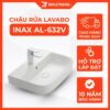 Chậu Rửa Lavabo INAX AL-632V (AL632V) Aqua Ceramic Đặt Bàn