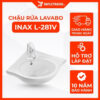 Chậu Rửa Lavabo INAX L-281V (L281V) Treo Góc Tường 21 Chậu Rửa Lavabo INAX L-281V (L281V) Treo Góc Tường