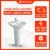 Chậu Rửa Lavabo INAX L-285VL-288VD Kèm Chân Dài Treo Tường