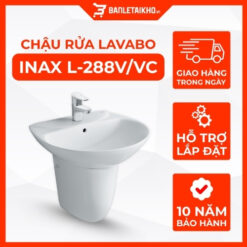 Chậu Rửa Lavabo INAX L-288VL-288VC Treo Tường