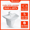 Chậu Rửa Lavabo INAX L-297V (L297V) Treo Tường 620x420mm