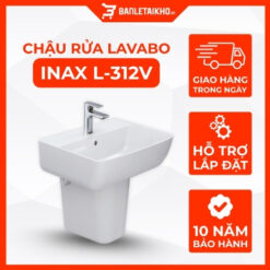 Chậu Rửa Lavabo INAX L-312V (L312V) Treo Tường