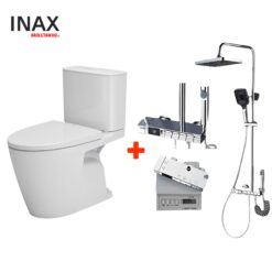 Combo Thiết Bị Vệ Sinh INAX Bồn Cầu AC-602VN Và Sen Cây SN185
