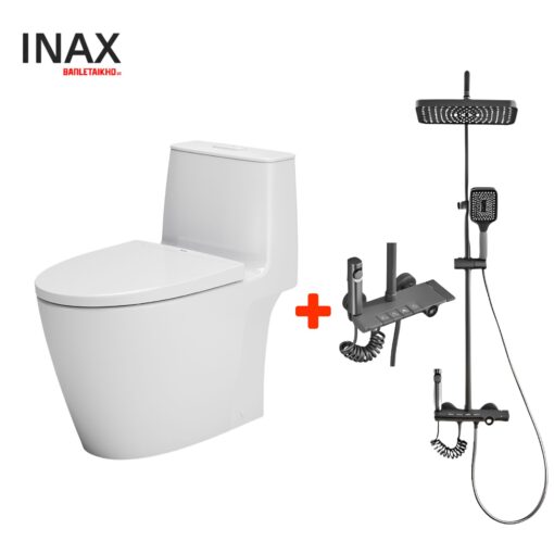 Combo Thiết Bị Vệ Sinh INAX Bồn Cầu AC-902VN Và Sen Cây SN175