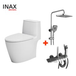 Combo Thiết Bị Vệ Sinh INAX Bồn Cầu AC-902VN Và Sen Cây SN64 7 Combo Thiet Bi INAX Bon Cau AC 902VN Va Sen Cay SN64