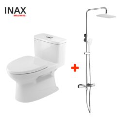 Combo Thiết Bị Vệ Sinh INAX Bồn Cầu AC-969VN Và Sen Cây SN30