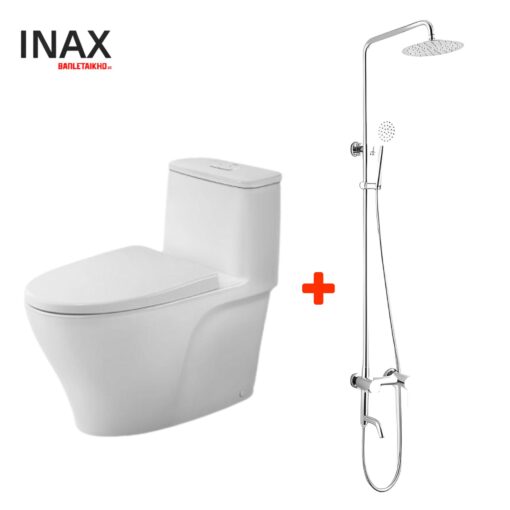 Combo Thiết Bị Vệ Sinh INAX Bồn Cầu AC-989VN Và Sen Cây SN78