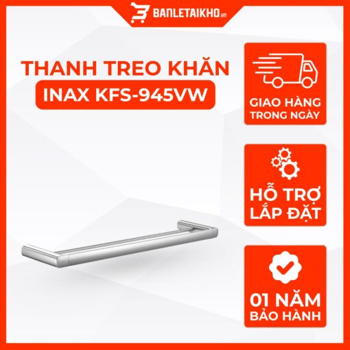 Thanh Treo Khăn INAX KFS-945VW (KFS945VW) S Series