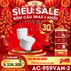 Bồn cầu INAX 1 khối AC-959VAN-2 mùa tết