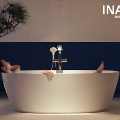 Bồn tắm đặt sàn 1m7 INAX BF-1760V chống trượt