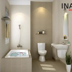 Bồn Tắm INAX GALAXY MBV-1700 Xây 1.7M