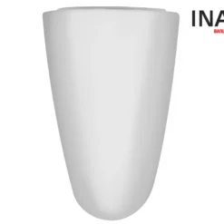 Chân Ngắn Lavabo INAX L-288VC (L288VC) Treo Tường (L-285V, L-288V, L-289V, AL-289V) 9 Chân Ngắn Lavabo INAX L-288VC (L288VC)