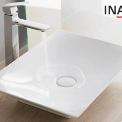 Chậu Rửa Lavabo INAX AL-S610V (ALS610V) Aqua Ceramic Đặt Bàn 10 Chậu rửa đặt bàn INAX AL-S610V