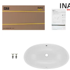 Chậu Rửa Lavabo INAX AL-465V (AL465V) Aqua Ceramic Đặt Bàn 7 Chậu rửa INAX đặt bàn AL-465V