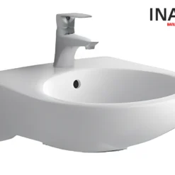 Chậu Rửa Lavabo INAX L-282V (L282V) Treo Tường 410x440mm 12 Chậu rửa INAX treo tường L-282V (L282V)