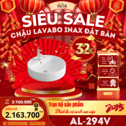 Chậu rửa lavabo INAX đặt bàn AL-294V