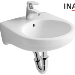 Chậu Rửa Lavabo INAX L-282V (L282V) Treo Tường 410x440mm 10 Chậu rửa lavabo treo tường INAX L-282V (L282V)