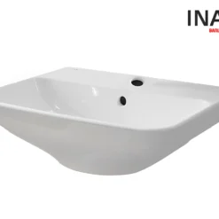 Chậu Rửa Lavabo INAX AL-289V (AL289V) Treo Tường Aqua Ceramic 500x400 14 Chậu rửa mặt lavabo INAX AL-289V (AL289V)