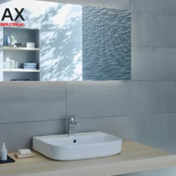 Chậu Rửa Lavabo INAX AL-632V (AL632V) Aqua Ceramic Đặt Bàn 9 Chậu rửa mặt lavabo Inax AL-632V (AL632V) đặt bàn