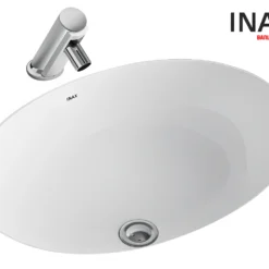 Chậu rửa mặt lavabo Inax L-2293V (L2293V) âm bàn