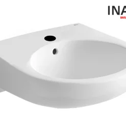 Chậu Rửa Lavabo INAX L-282V (L282V) Treo Tường 410x440mm 11 Chậu rửa mặt lavabo INAX L-282V (L282V) treo tường nhỏ