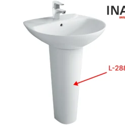 Chậu rửa mặt lavabo INAX L-285V/L-288VD treo tường