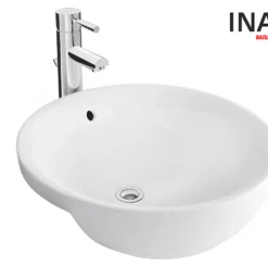 Chậu Rửa Mặt Lavabo INAX L-333V (L333V) Bán Âm Bàn