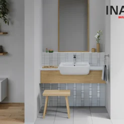 Chậu Rửa Mặt Lavabo INAX L-345V Bán Âm