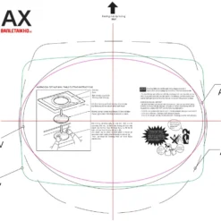Chậu Rửa Lavabo INAX AL-2293V (AL-2293V) Âm Bàn Aqua Ceramic 7 Lắp đặt lavabo chậu rửa mặt INAX AL-2293V