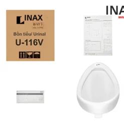 Bồn Tiểu Nam INAX U-116V (U116V) Treo Tường 9 Nguyên hộp Bồn tiểu nam INAX U-116V