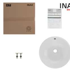 Chậu Rửa Lavabo INAX AL-295V (AL295V) Aqua Ceramic Đặt Bàn 11 Nguyên hộp INAX AL-295V (AL295V)