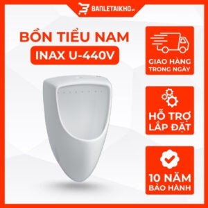 Bồn Tiểu Nam INAX U-440V (U440V) Treo Tường 10 Bồn Tiểu Nam INAX U-440V (U440V) Treo Tường