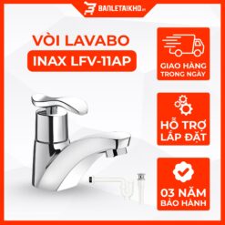 Vòi Lavabo INAX LFV-11AP (LFV-11A + A-325PS) Nước Lạnh