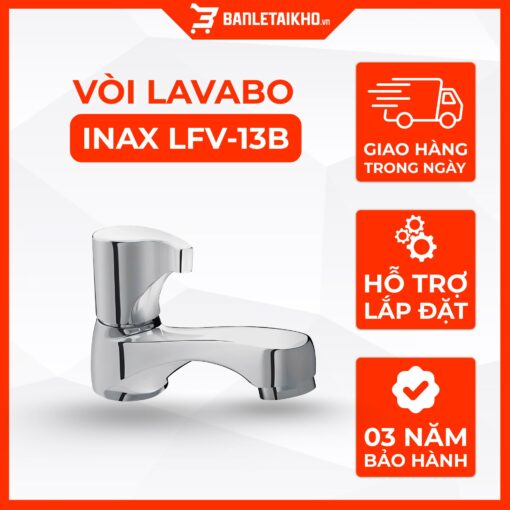 Vòi Lavabo INAX LFV-13B (LFV13B) Nước Lạnh 1 Vòi Lavabo INAX LFV-13B (LFV13B) Nước Lạnh