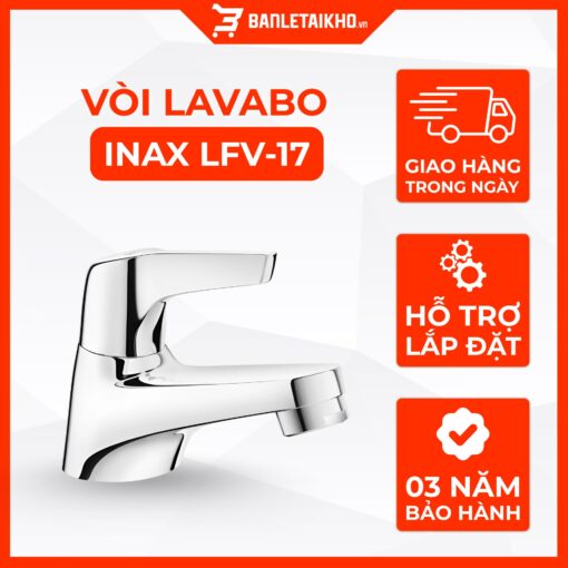 Vòi Lavabo INAX LFV-17 (LFV17) Nước Lạnh 1 Vòi Lavabo INAX LFV-17 (LFV17) Nước Lạnh