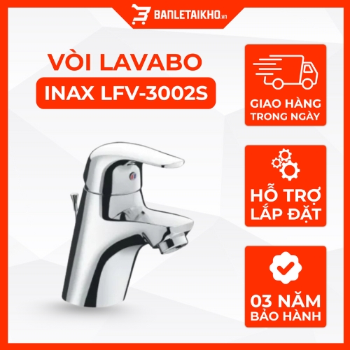 Vòi Lavabo INAX LFV-3002S (LFV3002S) Nóng Lạnh 1 Vòi Lavabo INAX LFV-3002S (LFV3002S) Nóng Lạnh