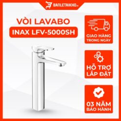 Vòi Lavabo INAX LFV-5000SH (LFV5000SH) Nóng Lạnh Cổ Cao Đặt Bàn