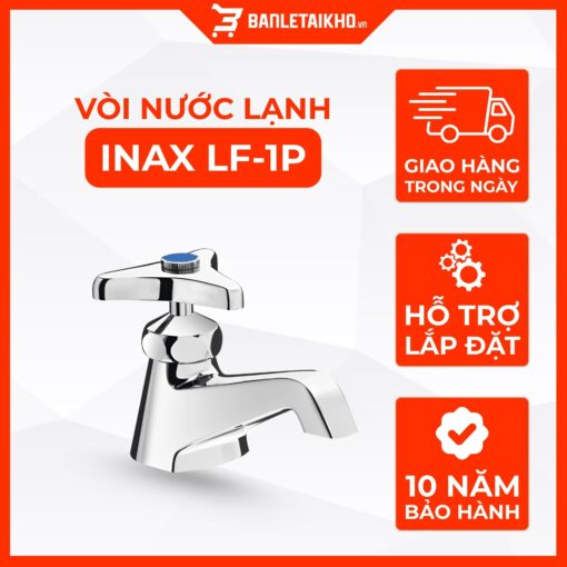 Vòi Nước INAX LF-1 (LF1) Lạnh Gắn Chậu Lavabo 1 Vòi Nước INAX LF-1 (LF1) Lạnh Gắn Chậu Lavabo