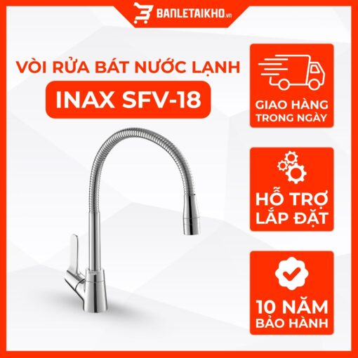 Vòi Rửa Bát INAX SFV-18 (SFV18) Nước Lạnh