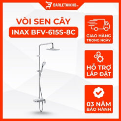 Vòi Sen Cây INAX BFV-615S-8C (BFV615S8C) Nóng Lạnh