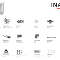 Cấu tạo Bồn tiểu nam INAX ASU-500V (ASU500V)