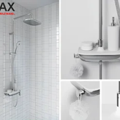 Cây sen tắm đứng nóng lạnh INAX BFV-615S-8C