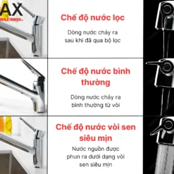 Chế độ nước Vòi bếp INAX JF-AB466SYX(JW)
