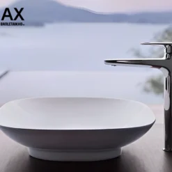 Vòi Lavabo INAX LFV-652SH (LFV652SH) Đặt Bàn Nóng Lạnh 12 INAX LFV-652SH - Vòi chậu lavabo cổ cao nóng lạnh
