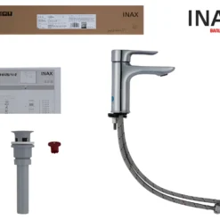 Vòi Lavabo INAX LFV-612S (LFV612S) Nóng Lạnh 17 Nguyên hộp VÒI LAVABO NÓNG LẠNH INAX CAO CẤP LFV-612S