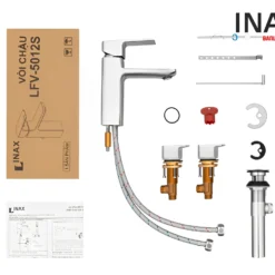 Nguyên hộp Vòi nước lavabo nóng lạnh INAX LFV-5012S