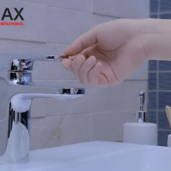 Vòi Lavabo Inax LFV-632S (LFV632S) Nóng Lạnh 18 Vòi chậu lavabo 1 lỗ INAX LFV-632S