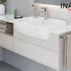 Vòi Lavabo INAX LFV-612S (LFV612S) Nóng Lạnh 23 Vòi Chậu Rửa Mặt Lavabo INAX LFV-612S Nóng Lạnh