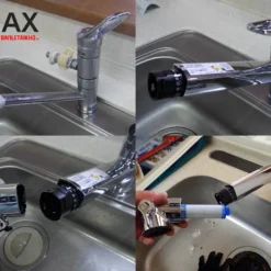 Vòi rửa bát nóng lạnh gắn chậu INAX JF-AB466SYX (JW)